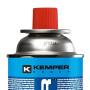 Kemper Lot de 8 cartouches de gaz butane 227 gr pour réchaud Smart 577
