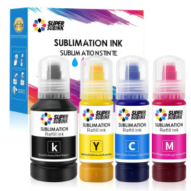 Encre Sublimation pour epson ecotank ET-2876 ET-1810 ET-2826 ET-2861 ET-2870 ET-2871 ET-2865 ET-15000 ET-2810 ET-2856 ET-2870, E