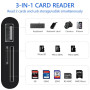 Lecteur Carte SD USB c Adaptateur Carte SD Carte SD Switch,lecteurs de Carte mémoire externes Lecteur de Carte SD USB avec OTG p