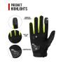 Gants Moto Hommes Femmes Respirable Anti-Choc Anti-Glissant Anti-Usure écran Tactile Protection de Sport Gants