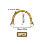 Abiyou 8 Pièces Poignée de Sac en Bambou, Poignée Bambou pour Sac, Poignée de Sac à Main en Forme de U, Anses pour Sac à Mains, 