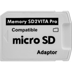 Aukuoy Ultimate Version SD2Vita 5.0 Adaptateur de Carte mémoire PSVSD Micro SD, convertisseur pour PS Vita 1000 2000