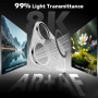 imluckies Protecteur d'Objectif de Caméra pour iPhone 17 Pro Max, Verre Trempé 9H Ultra HD Brillant Protection Écran Caméra Diam