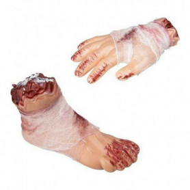 Décoration d'Halloween Pied Main Amputé (20 x 13 cm) 30,99 €