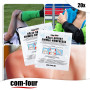 COM-FOUR® 20x compresse froide immédiate jetable, compresse froide pour un refroidissement immédiat et pour les premiers soins, 