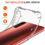 ivoler Coque pour Realme X50 Pro 5G, Ultra Transparent Étui de Protection en Silicone Antichoc avec Coins Renforcés, Clair Mince