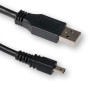Câble USB pour appareil photo numérique Panasonic Lumix DMC-FZ28 – Câble de données – Longueur 1,5 m