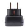 BS 8546 Approuvé UK à EU/DE/FR/FR/IT/ES Adaptateur Enfichable, Appareil électronique 3 Broches UK/HK/UAE à Adaptateur Femelle EU