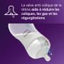 Philips Avent Lot de 2 tétines pour biberon à Réponse Naturelle 0% BPA, Débit 1 pour Nouveau-né de 0 mois (Modèle SCY961/02)