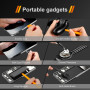 JOREST 40Pcs Kit Tournevis de Précision, Set Outils avec Torx T1 T2 T3 T4 T5, T6 T7 T8 T9 T10 T15 T20, Etoile P2/P5/P6, Triwing 