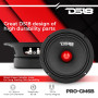 DS18 PRO-GM6B 6.5" Bullet Midrange Haut-Parleur de 8 Ohms, 480W Max, 140W RMS, 1 Président Nouveau modèle 6.5-inch