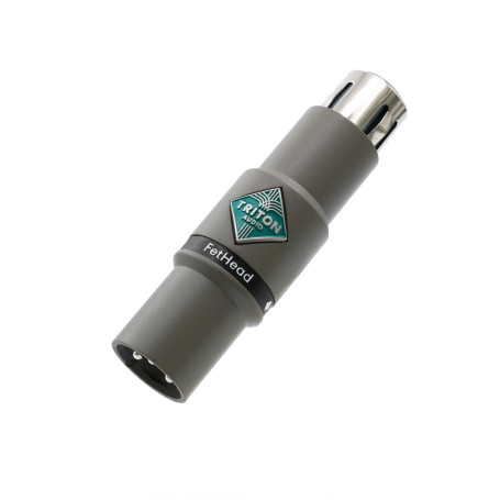 Triton Audio - FetHead | Préamplificateur microphonique en ligne de haute qualité | +27 dB | Amplification pour microphones dyna