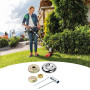 Universelle Kit Fixation écrou Lame Boîte,Tête de Débroussailleuse Universelle Accessoires,6 Morceaux Kit Ecrou Tete Debroussail