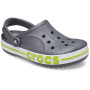 Crocs Bayaband Clog 39-40 EU Slate Grey/Lime Punch