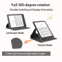 Coque pour Kindle 2024/2022, 360 Degrés 6" Etui Protection Liseuse 11. Generation, Magnétique Amovible Étui, Support Réglable Ca