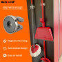 MUTUACTOR Crochet magnétique robuste, porte - Balai magnétique fort support mural, sans perçage porte - Balai mobile pour le ran