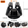MUTUACTOR Porte - balai à balai magnétique,balai magnétique robuste pour outils de garage,garage cuisine buanderie rangement et 