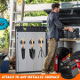 MUTUACTOR Porte - balai à balai magnétique,balai magnétique robuste pour outils de garage,garage cuisine buanderie rangement et 
