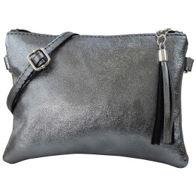SH Leder - Anny G248 - Sac à bandoulière - En cuir véritable - 22 x 15 cm