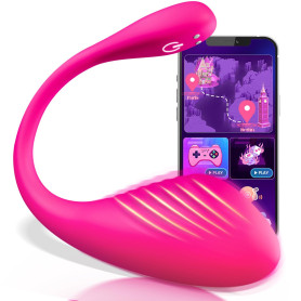 Vibromasseurs Sex Toýs Femme avec APP, Vibromasseurs Feminin à Distance Sex Toys avec 9 Vibration, Oeuf Vibrant à Distance Sex 