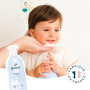BIOLANE - Eau Pure H2O - Nettoyant Pour Le Visage, Corps Et Siège Du Bébé - Sans rinçage - 1 flacon -pompe 750ml - Fabriqué en F