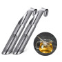 NIUQIGE Lot de 2 infuseurs à thé en acier inoxydable 304 pour thé en vrac - En acier inoxydable - Réutilisables