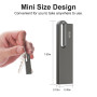 JOIOT 16Go Clé USB 3.0 Lot de 10 Clef USB Métal Imperméable Flash Drive Clés USB 16 Go pour PC, Ordinateur Portable, Stockage de