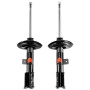 Frankberg 2x Amortisseur à gaz Avant Gauche Droite 517mm Pression de gaz Compatible avec Berlingo monospace B9 Partner Tepee Par