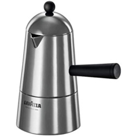 Lavazza Carmencita Cafetière en aluminium, Moka Espresso, 3 tasses, Argent