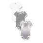 Petit Bateau A01tc Body Mixte bébé (lot de 3)
