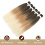X-Tress Rajout Cheveux Tressés 6 Paquets Pré-étirés Tresses Ombre 26 Pouces Kanekalon Easy Braids Meches Cheveux pour Tresses Af