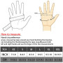 Harssidanzar Gants de Moto à écran Tactile en Cuir de chèvre à Doigt Complet pour Homme GM028E