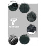 Texpeed Veste de moto en cuir pour homme - Homologué blouson été/hiver de moto de tourisme avec protection véritable biker CE ar