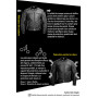 Texpeed Veste de moto en cuir pour homme - Homologué blouson été/hiver de moto de tourisme avec protection véritable biker CE ar