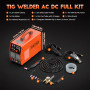 FEIFANKE Poste A Souder TIG AC DC 230V 200A IGBT Inverter Poste à Souder Pulsion Aluminium Poste à Souder 7 en 1 avec Affichage 