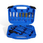 CCLIFE 19 pcs Nettoyage de Siege injecteur et de l'arbre de l'injecteur kit de Nettoyage d'injecteur, Elimine Facilement la Roui