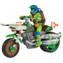 Playmates - TMNT: Mutant Mayhem - Ninja Kick Cycle with Leonardo Figure