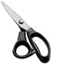 Fixinus Ciseaux en tissu zigzag 23,5 cm Ciseaux professionnels de tailleur, ciseaux de coupe en acier inoxydable, ciseaux tranch