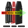 XTUGA Bouclier d'Isolation de Microphone, Mousse Acoustique Micro de Filtre Vocal Pliable avec Isolation, Filtre Anti-Pop.Convie