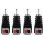 AXFEE 4 PCS RCA Vers Haut-parleur Adaptateur, Fiche Sans Soudure Haut-parleur Phono, RCA Mâle Vers AV Ressort Presse pour Audio 