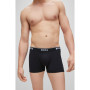 BOSS Hommes Trunk 3P Power Lot de Trois Boxers Courts en Coton Stretch avec Logo à la Taille