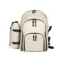 Livoo – Sac à Dos Pique-Nique 4 Personnes SE970C – 11L, 600D, 30 Accessoires, Crème