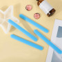 Lot de 4 bâtons mélangeurs en silicone réutilisables pour résine époxy, outils d'agitation pour mélanger la résine, la cire, la 