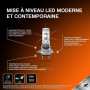 OSRAM NIGHT BREAKER LED SPEED H7 450, feux de route et de croisement LED homologués pour la route, jusqu'à 450% de luminosité en