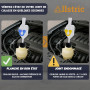 Allstric® Test CO2 Joint de Culasse | Testeur Joint de Culasse pour Voiture & Moteur | Kit Universel 50 Tests avec Liquide Réact