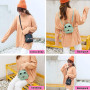 Hjkiopc Sac à Bandoulière Filles Sac de Princesse Fille, à la Mode Mini Sac à Bandoulière Agréable Petite Sacs à Main Sacs à Ban
