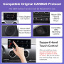 Road Top 12.3 inch Car Radio sans Fil Ecran Tactile CarPlay pour Audi A3/S3 2014-2019 Année avec MIB système, écran multimédia s
