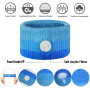 HIONXMGA 6 Paires de Bracelets Anti Nausées – Acupression Naturelle pour Mal des Transports, Nausées Matinales – Réutilisables e