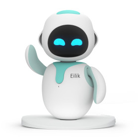 ENERGIZE LAB Eilik Bleu - Robot de Compagnie pour Les Enfants et Les Adultes : Votre Partenaire Interactif avec des Mises À Jour