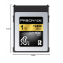 Carte mémoire ProGrade Digital 1 to CFexpress 4.0 Tip B (Or)